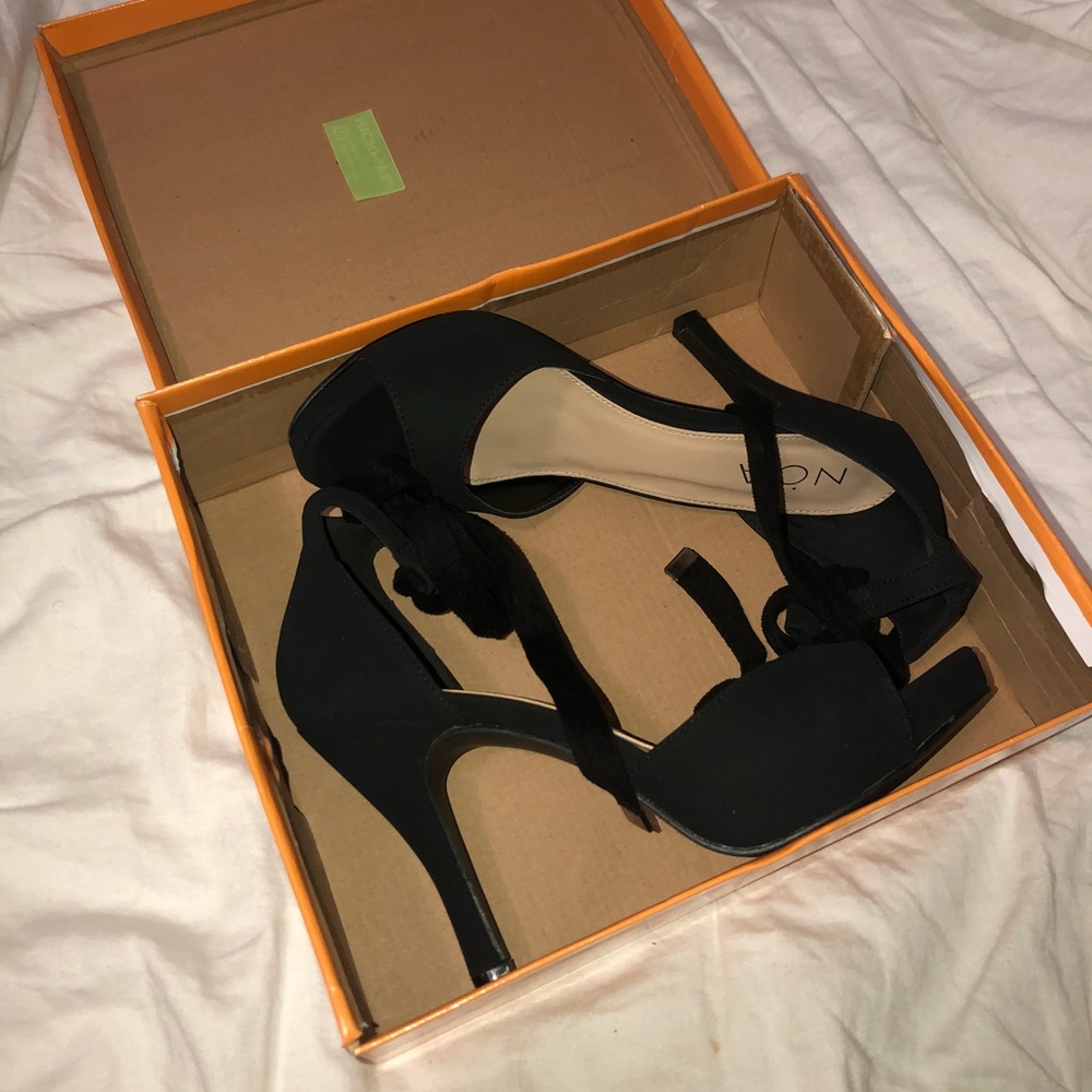 Black heels